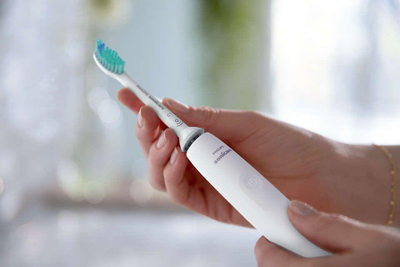 Brushë elektrike Philips Sonicare 3100 HX3673, e bardhë