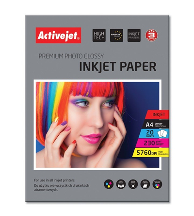 Letër fotografike Activejet AP4230G20, A4, 230 g/m²