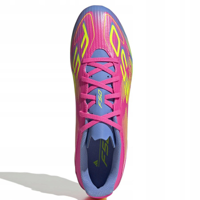 Këpucë futbolli Adidas F50 Club FG MG JH6420, për fushë natyrale dhe artificiale, për burra, shumëngjyrëshe