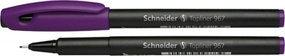 Stilolaps fineliner Schneider Topliner 967, majë e hollë 0.4 mm, ngjyrë vjollcë