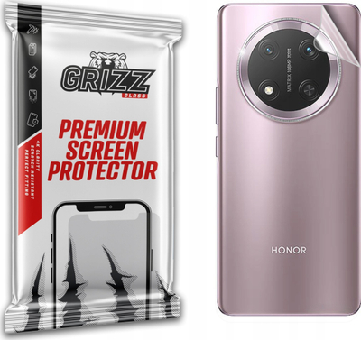 Folie mbrojtëse Grizz SatinSkin për Honor X9c, mbrapa, transparente