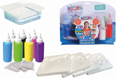 Set kreativ për figura 3D Simba Aqua Gelz, xhel me ngjyra, mbi 8 vjeç, shumëngjyrësh