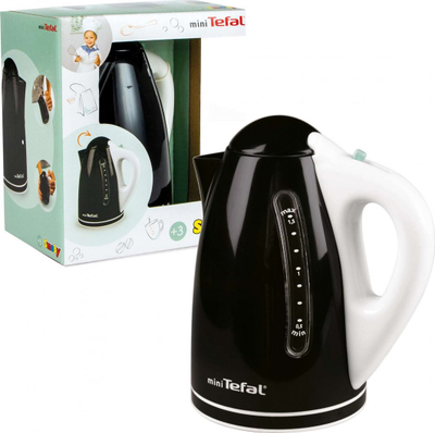 Çajnik elektrik lodër Smoby Tefal Mini, për fëmijë, i zi