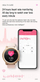 Orë e mençur Wotchi Smartwatch W33PS - silikon rozë