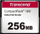 Мемориска картичка Transcend CF180, 256MB, SLC Mode, црна