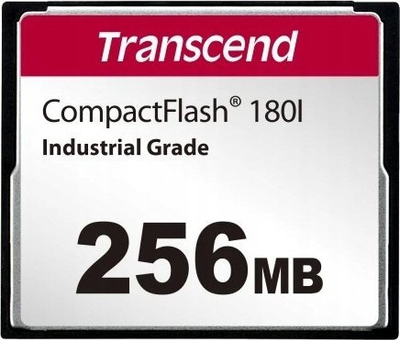Мемориска картичка Transcend CF180, 256MB, SLC Mode, црна