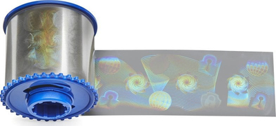 Fletë laminimi Zebra 800086-068, holografike, 1.0µm, transparente