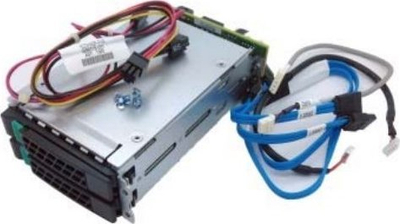 Panel disku Intel A2UREARHSDK2, për 2 disqe 2.5", SATA, i zi gri