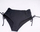 Pjesë e poshtme bikini SAMAE BOTTOM WMNS, bel i lartë, e zezë