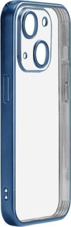 Заштитен капак Joyroom JR-15Q1 за iPhone 15, со заштита за камера, светлосина боја