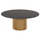Set tavolina për kafe Clad (HM11916), ari/ zezë