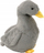 Lodër pelushi rosak Plush, 30cm, gri