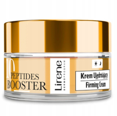 Kрем за лице Yoskine Lirene 10 Peptides Booster Firming 60+, 50 ml, против брчки