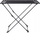 Tharëse rrobash Vilde XXL, metal, e zgjatshme 110-189 cm, e zezë