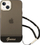 Mbrojtëse telefoni Guess GUHCP14SHGCOHK për iPhone 14, hardcase, me rrip dekorativ, e zezë
