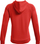 Bluza me kapuç Under Armour Rival Fleece Big Logo për burra, e kuqe