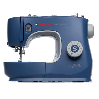 Makina qepëse Singer M3335, mekanike, 23 qepje, blu