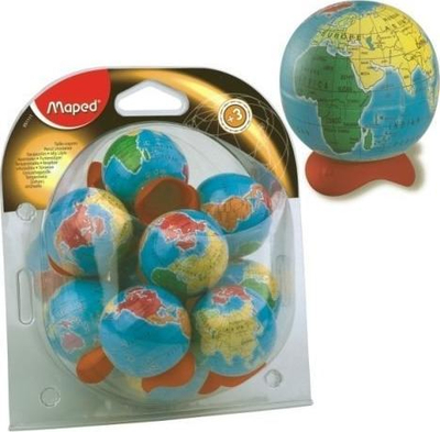 Mprehëse lapsash Maped Globe World Atlas, metal, 1 vrimë