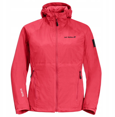 Xhaketë goca Jack Wolfskin Tasman 2L Jkt, poliestër, e kuqe