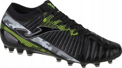 Këpucë futbolli Joma Propulsion Cup 2101 AG, për fusha artificiale, për burra, të zeza Lemon Fluor, 42