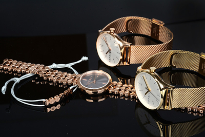 Orë dore Espirit Essential Silver Rose Gold Mesh ES1L034M0085
