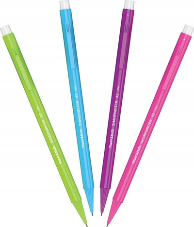 Laps mekanik PaperMate Non Stop, 0.7mm, pako me 48 copë, ngjyra neon përzjer