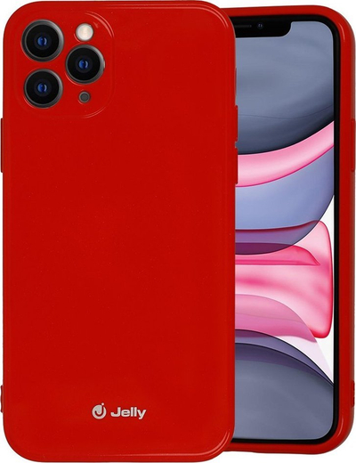 Maskë telefoni NoName për Samsung Galaxy A33 5G, xhel silikoni, e kuqe