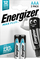 Bateri alkaline Energizer Max Plus AAA, 1.5V, set 2 copë