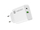 Karikues universal Natec RIBERA 20W, 1x USB A, 1x USB C, i bardhë