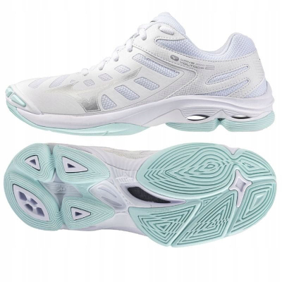 Atlete volejbolli Mizuno Wave Voltage 2 W V1GC246045, për femra, të bardha