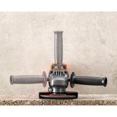 Mulli këndor Black&Decker BCG720N, me bateri 18V, disk 125mm, zi portokalli