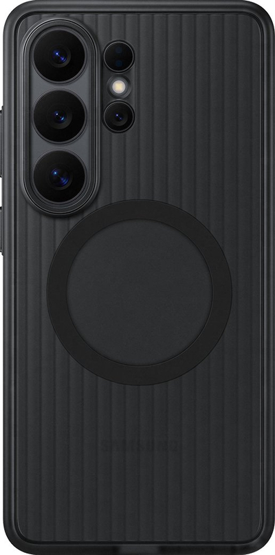 Maskë telefoni Samsung Galaxy S26 Ultra Rugged Magnet, mbrojtëse, magnetike, e zezë