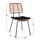 Set tavolinë 3-pjesësh ALLEGRA (HM10485), bezhë/ zezë