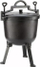 Казан од леано гвожђе Hunter’s Cast Iron Pot, емајл, 11L, црн