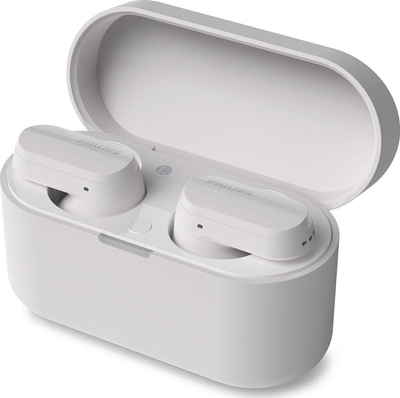 Kufje True Wireless Philips TAT3508, Bluetooth, i bardhë - 4