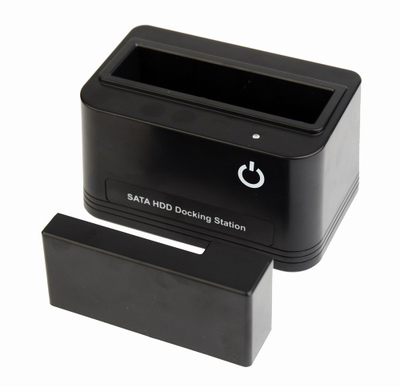 Docking station për disk Gembird HD32-U2S-5, 2.5"/3.5" SATA, USB 2.0, i zi