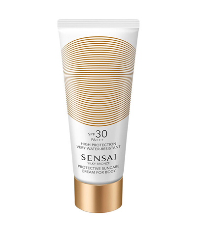 Krem mbrojtës për trup Sensai Silky Bronze Protective Suncare Cream for Body SPF 30, 150 ml