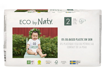 Pelena Eco by Naty Mini 3 - 6 kg, 33 copë