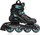 Patina Blackwheels Inline BW-720W, të zeza / të kaltra, nr.39