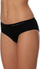 Tanga hipster Brubeck Comfort Cotton për goca, pambuk, e zezë, madhësia S