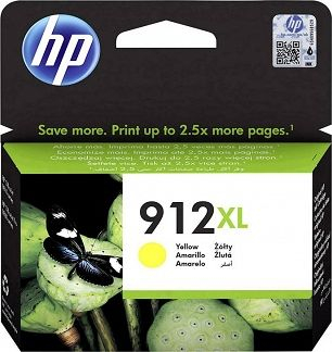 Kasetë boje HP 912XL, kapacitet i madh, e verdhë