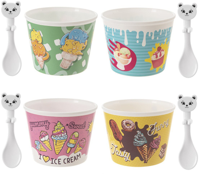 Set filxhanë akulloreje Orion UH ICE, 0.3L, 4 copë, shumëngjyrësh