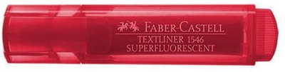 Nënvizues superfluoreshent Faber-Castell 1546, i kuq