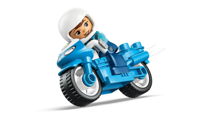 Lodër LEGO Police Motorcycle 10471, set ndërtimi, blu