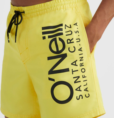 Shorc noti O'Neill Original Cali 16", burra, i verdhë