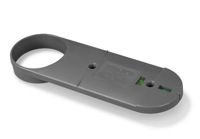 Pozicioner kutish elektrike Elektro-Plast 0237-00, me libellë të integruar