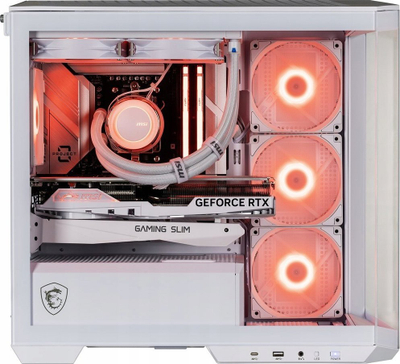 PC gaming Actina Intel Core i7 14700KF, RTX 4080 SUPER, 32GB RAM, 2TB SSD, i bardhë