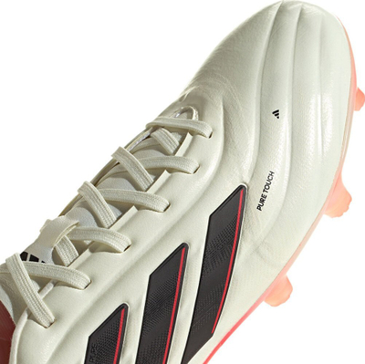 Këpucë futbolli Adidas Copa Pure.2 Pro FG M IE4979, për fushë të fortë, të bardha me të zeza e të kuqe