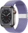 Rrip ore Crong Wave Band për Apple Watch 38/40/41 mm, i gërshetum, vjollcë