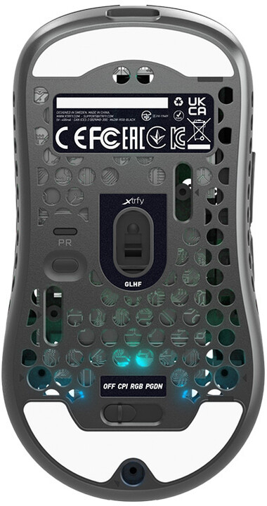 Xtrfy M42 Безжичен, црно